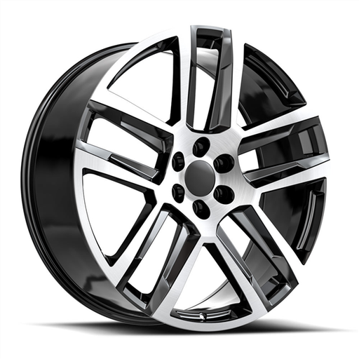 [C32-26105031BM] O.E. REVOLUTION C-32 GLOSS BLACK & MACHINED 26X10 6X139.7 +31 +78.10 *NC*