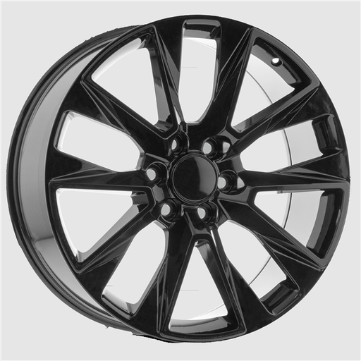 [D35-2610655+31GB] O.E. REVOLUTION-D35 GLOSS BLACK 26X10 6X139.7 +31 C.B 78.1