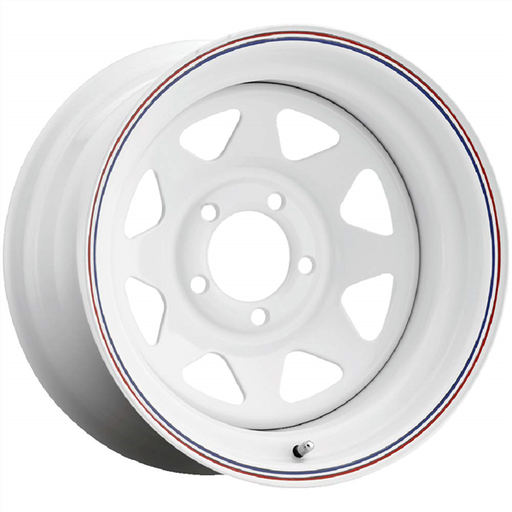[310W-7755] PACER-310W WHITE 16X7.0 5X139.7 +0 +108.71 *TRAILER WHEEL*