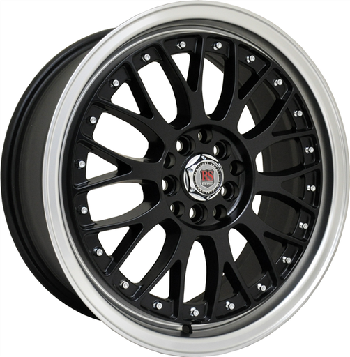 [DY521B1704+38] RED SPORT-DY521 FLAT BLACK 17X7.0 4X100/4X4.5 +38
