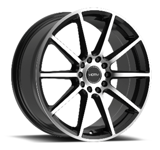 [531-MB-675-5BH] SMX-531 MATTE BLACK & MACHINED 16X7.5 5X100/5X114.3 +40 +73.1