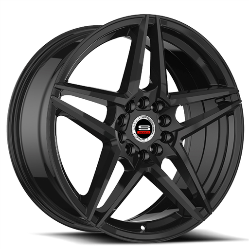 [SP-5417753842GB] SPEC-1 RACING SP-54 GLOSS BLACK 17X7.5 5X4.5/5X4.75 +42 +73.1 *NC*