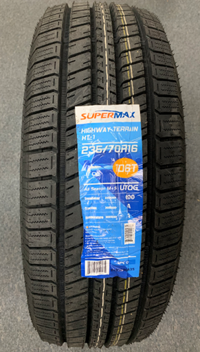 [SUV-1708-HT-KD] 245/65R17 SUPERMAX HT-1 ALL SEASON M+S 111T 600A-A +ROAD HAZARD