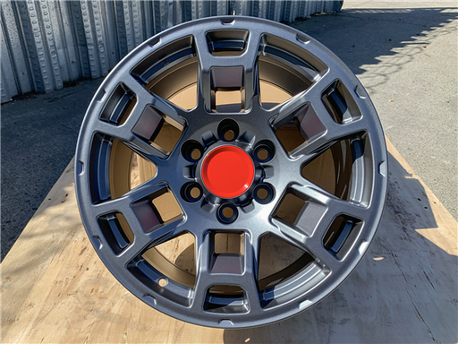 [TR5GM1752+0] TR-5 MATTE GUN METAL 17X9.0 6X5.5 +0 +106.1 (#656) *AW*