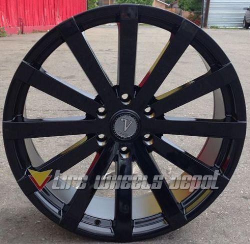 [V12AB2650+25] VELOCITY-V12 ALL BLACK 26X10 6X135+25