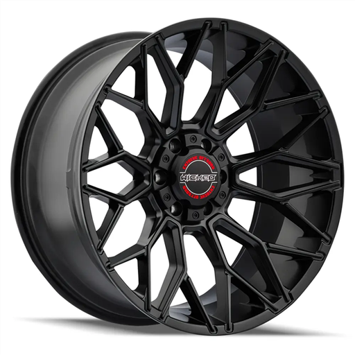 [W934220267-19MB] WICKED-OFFROAD W934 SATIN BLACK 22X10 6X135/6X5.5 -19 +106.1