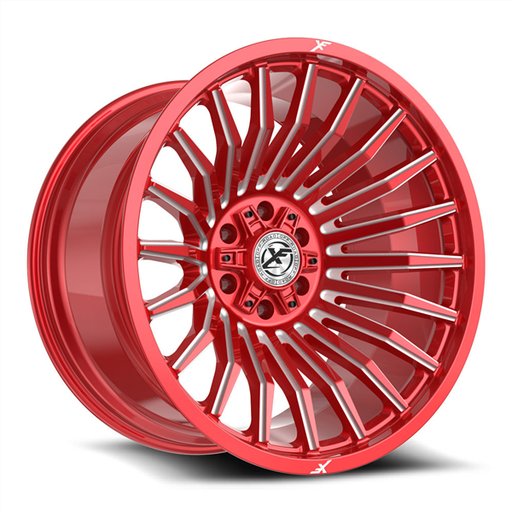 [XF-231201061351397-24ARM] XF OFF-ROAD XF-231 ANODIZED RED & MILLED 20X10 6X135/6X139.7 -24 +106.4 *NC*