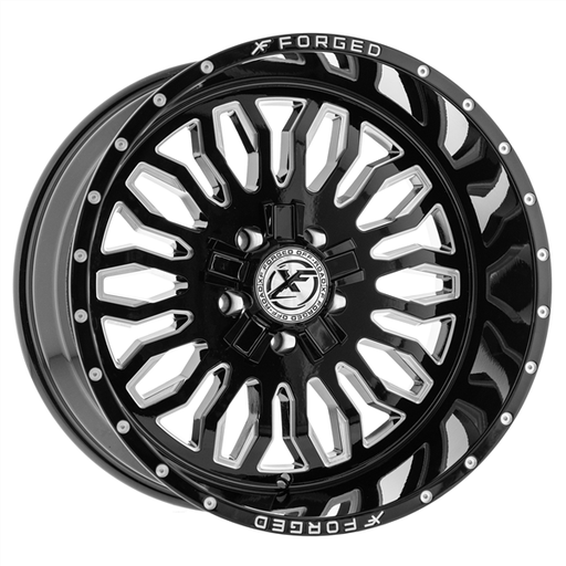 [XFX-305209051143127+0BMW] XFX FORGED XFX-305 BLACK/MILLED 20X9.0 5X4.5/5X127 +0 +78.1 **FORGED** *FLOATING CAPS*