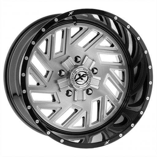 [XFX-N-306241251271397-44GBBRMW] XFX FORGED XFX-306 BRUSHED FACE/BLACK LIP 24X12 5X127/5X5.5 -44 +78.1 **FORGED** *FLOATING CAPS*