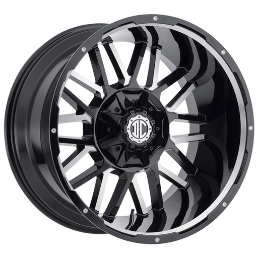 [NX12-2212R-44MBXG] XTREME 2 CRAVE-NX12 MIDNIGHT BLACK/MG MILLING/GS LIP 22X12 5X127/5X139.7 -44 +78.3