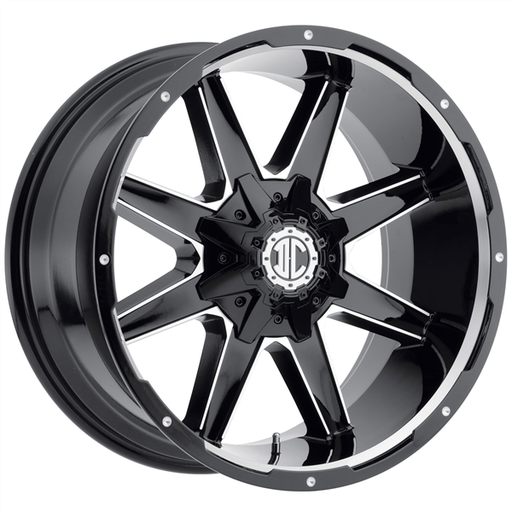 [NX17-2210ZS-25MBDG] XTREME 2 CRAVE-NX17 MIDNIGHT BLACK/DC FACE/GS LIP 22X10 BLANK -25 +78.3 *6X135/6X5.5*