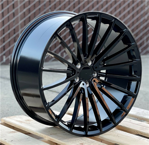 [MB15GB1825+42] MB-15 GLOSS BLACK 18X8.5 5X112 +42 +66.6 *AW*