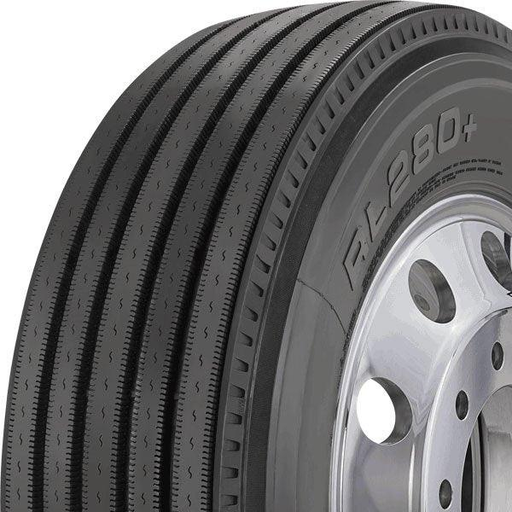 [11225RL280] 11R22.5/14 144/142M DYNATRAC RL280+ STEER W/DEC 14PLY