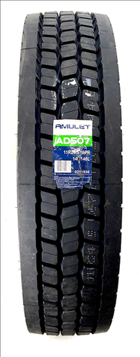 [3302001077] 11R24.5 AMULET 16 PLY DRIVE CS AD507