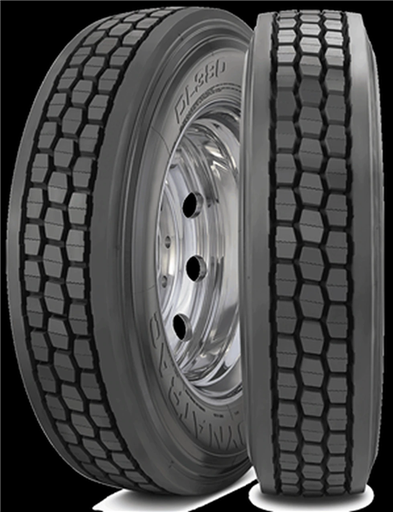 [96058] 11R22.5 16PR DYNATRAC DL380 148/145L "C/S DRIVE"