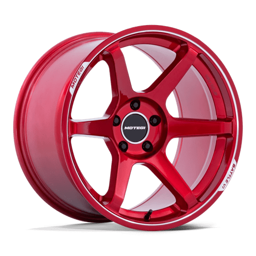 [MR160QD18951240] BATTLE VI 18X9.5 5X4.5 72 +40 CHY-RD-MCH