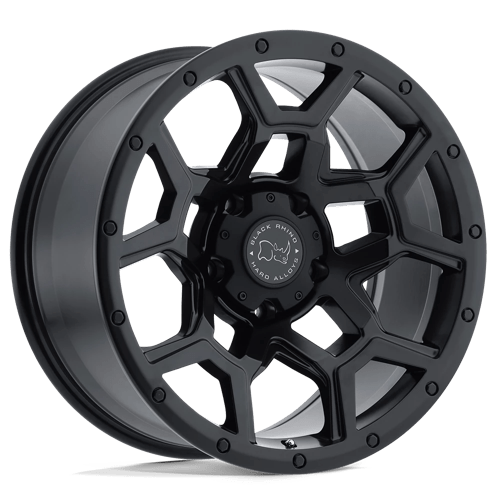 [1895VRL-86140M12] BR OVERLAND 18X9.5 6X139 -18 112 M-BLK