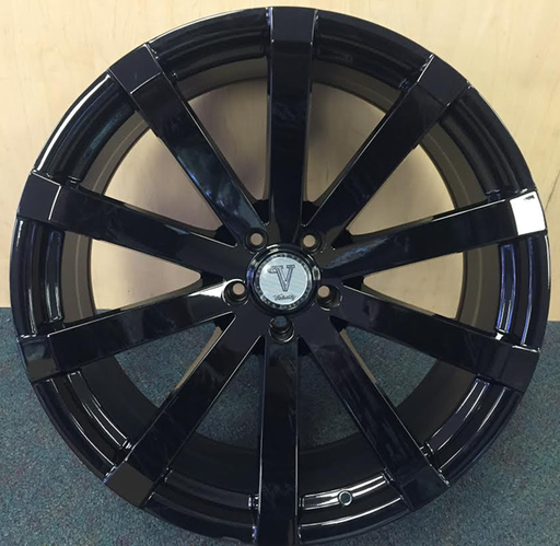 [V121806B] VELOCITY 12-M 18X8+35 5X114.3 C.B-73.1 B (ALL BLACK)