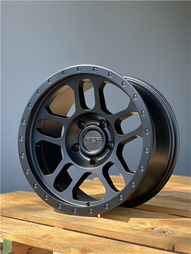 [TRUX1715BLACK-12] AGP 301-4 TRUX 17X9-12 6X139.7 CB-106.2 BLACK