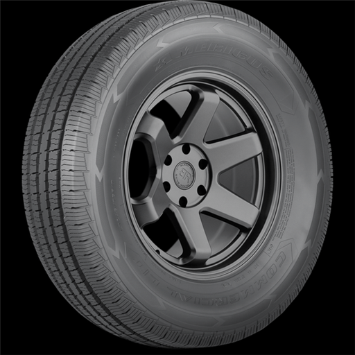 [AMD2042] LT245/70R17 AMERICUS COMMERCIAL 10PLY 119/116Q BSW 80psi M+S**40K**+ROAD HAZARD