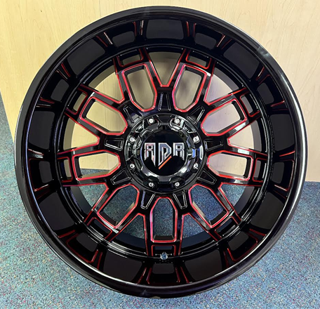 [RD332034-18B+MW+TR3] RDR RD33-M 20X10-18 6X135+6X139.7 C.B-108 B+MW+TR3***RED***