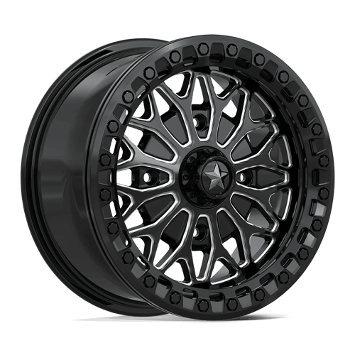 [MA053BE15704438] BOLO UTV BL 15X7 4X156 115 +38 GBLK-MILL