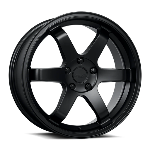 [KR08-177554MB] KATANA KR08 17X17.5 5X114.3 +40 C.B 73.1 MATTE BLACK