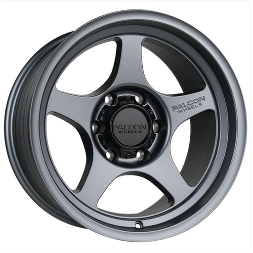 [T2-7983-0-MGN] FALCON OFFROAD T2 17X9 6X139.7 ET 0 C.B 106.3 FULL MATTE GUNMETAL