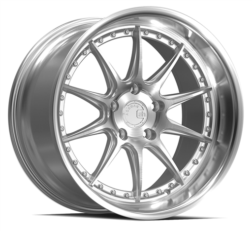 [DS71895511430SMF] AODHAN-DS07 18X9.5+30 5X114.3 C.B 73.1 SILVER/MACHINE FACE