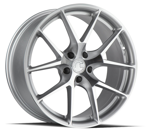 [AFF71985511235SMF] AODHAN AFF07 19X8.5 5X112 +35 C.B 66.6 GLOSS SILVER/MACHINE FACE SPF