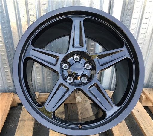 [SR1GB2029+15] SR-1 20X9.5 5X115 +15 C.B 71.5 GLOSS BLACK**DODGE DEMON REPLICA***