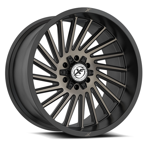 [XF-239209051271397+0SBMBRDDT] XF OFFROAD-XF239 20X9.0 5X127/5X139.7 +0 C.B 78.1 SATIN BLACK MACHINED BRONZE