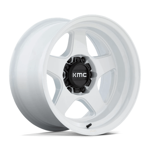 [KM728WX17856818] LOBO 17X8.5 6X5.5 106 G-WHT +18