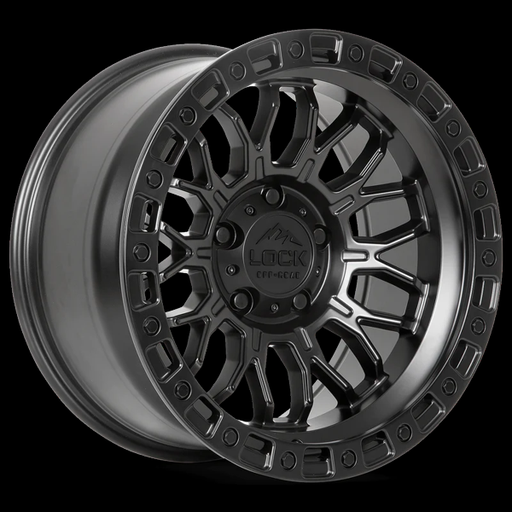 [COMBAT-2187MB] LOCK OFFROAD COMBAT 20X10 8X170 -18 C.B 125.2 MATTE BLACK