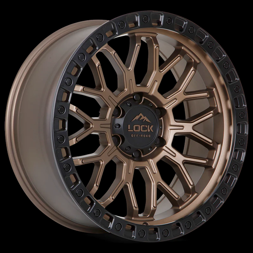 [COMBAT-2188MRMBR] LOCK OFFROAD COMBAT 20X10 8X180 -18 C.B 124.3 MATTE BRPONZE