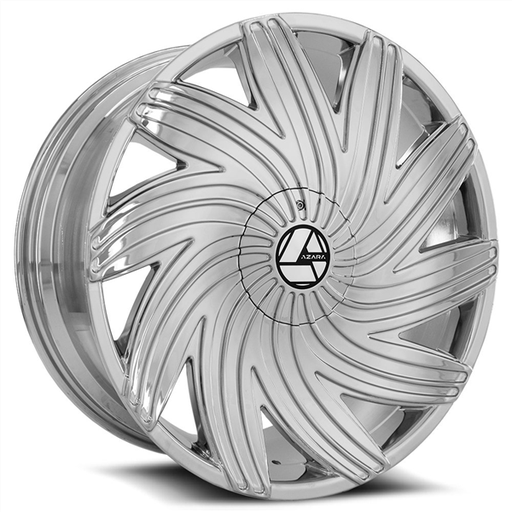 [AZA-502208551143120+35NCR] AZARA-AZA502 NANO CHROME 20X8.5 5X4.5/5X120 +35 C.B 74.1