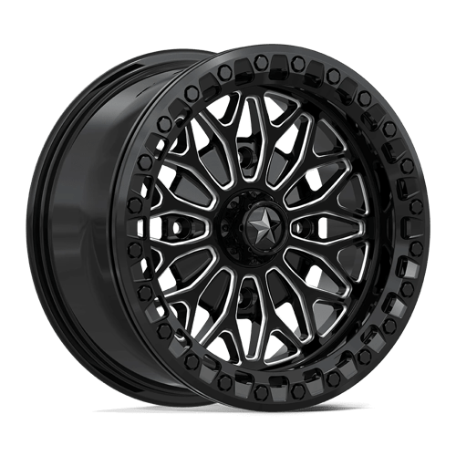 [MA053BE15704810] BOLO UTV BL 15X7 4X137 96 +10 G-BLK-MILL