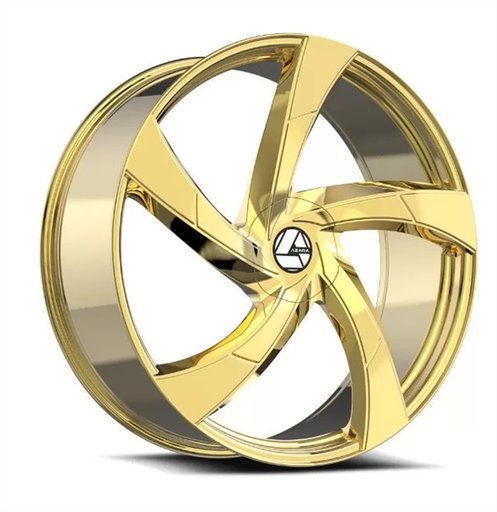 [AZA-52420853635NG-C] AZARA AZA-524 20X8.5 5X112/5X114.3 +35 C.B 74.1 NANO GOLD