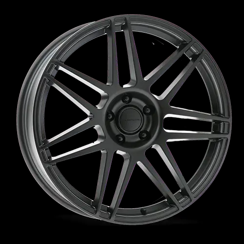 [42-2812SB] LIQUID METAL CARBON 20X8.5+40 5X120 C.B-73.1 SB SATIN BLACK