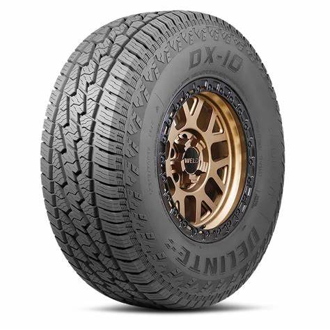 [841623104795] LT235/85R16 DELINTE LRE DX10 A/T + ROAD HAZARD