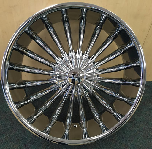 [V112040C] VELOCITY 11 20X8.5+13 5X115+5X120 C.B-74.2 CHROME