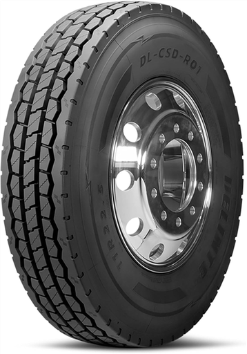[841623153120] 295/75R22.5 DELINTE DL-CSD-R01 146/143L 16PR ALL POSITION DRIVE MUD ROAD HAZARD**close shoulder driv