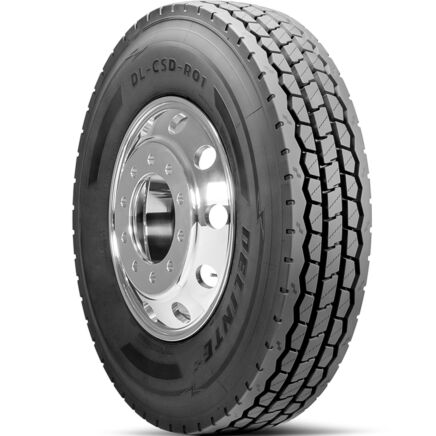 [841623150785] 285/75R24.5 DELINTE DL-CSD *CLOSE SHOULDER DRIVE **-R01 147/144L 16PR M******ROAD HAZARD*******