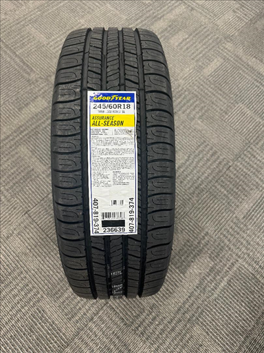 [407819374] 245/60R18 GOODYEAR ASSURANCE ALL SEASON 105H 600A-B 65K