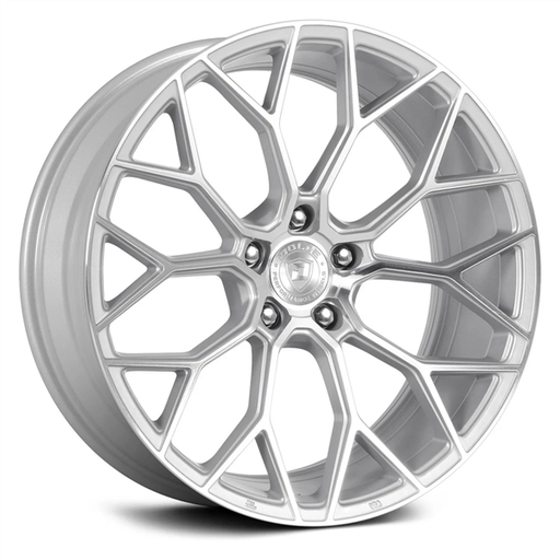 [PISTA-98554GSF] DOLCE19X8.5 5X114.3 +35 C.B 73.1 PISTA SILVER MACHINED FACE