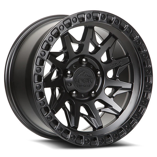 [LUNATIC-8969MB] LOCK OFFROAD LUNATIC 18X9 6X139.7 -12 C.B 106.2 MATTE BLACK