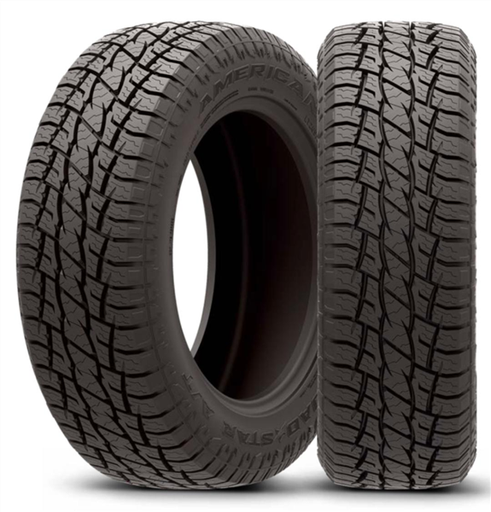 [ARSAT19] LT265/60R20 AMERICAAN ROADSTAR A/T 121/118S ***600AB***40K*** 10PLY