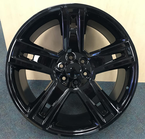 [STW2382415B] STW 238-M 24X10+30 6X139.7 C.B-78.1 B BLACK**SILVERADO REPLICA*****SPECIAL****