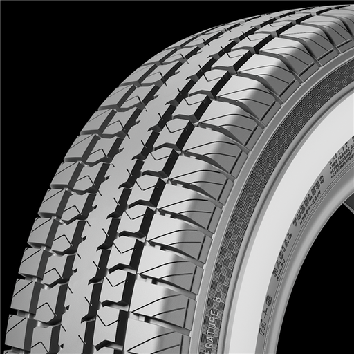 [PDGAM08] 155R15 PREDATOR RADIAL CLASSIC 82S WSW 1.5'' WHITE WALL)