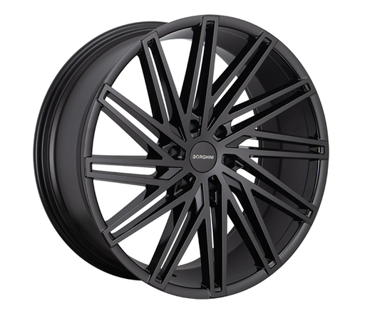 [B662225B] BORGHINI 66 22X9.5+25 6X139.7 C.B-78.1 B ALL BLACK